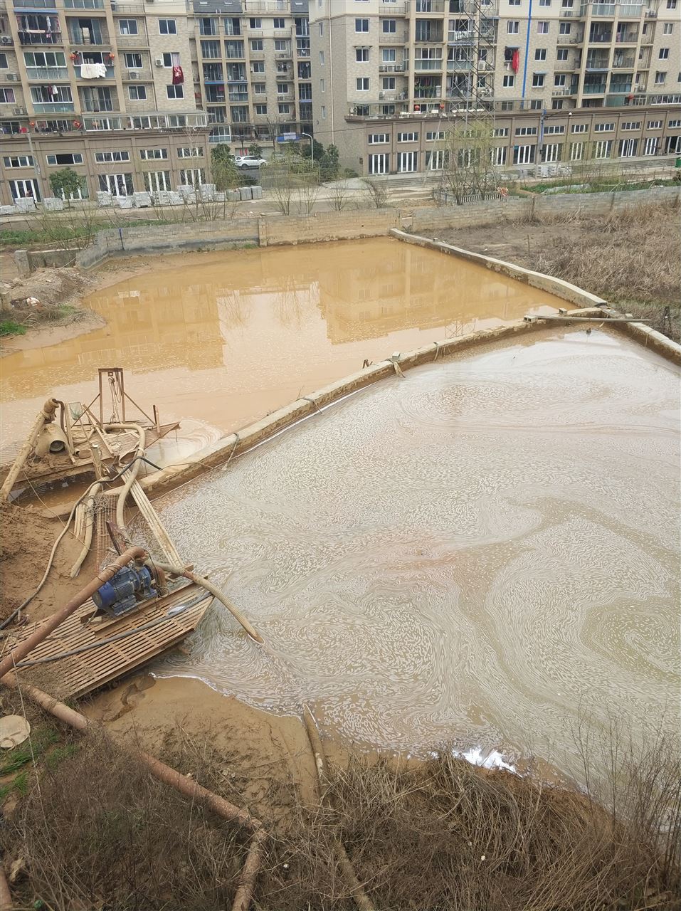 大足沉淀池淤泥清理-厂区废水池淤泥清淤